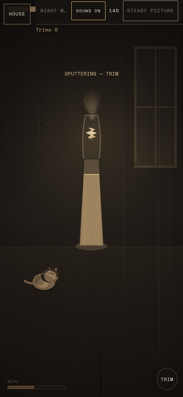 Gameplay still from Night Watch, saved for this sit