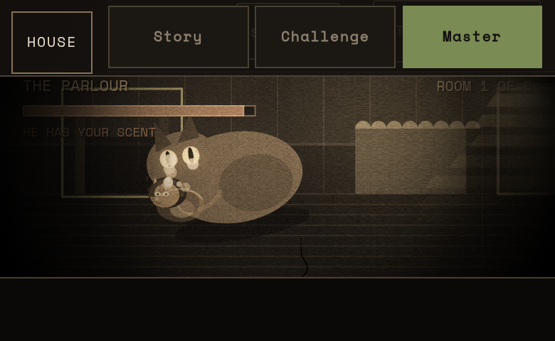 Gameplay still from Big Cat, saved for this sit