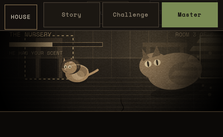 Gameplay still from Big Cat, saved for this sit