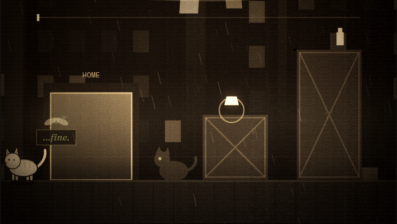 Gameplay still from Alley Cat, saved for this sit