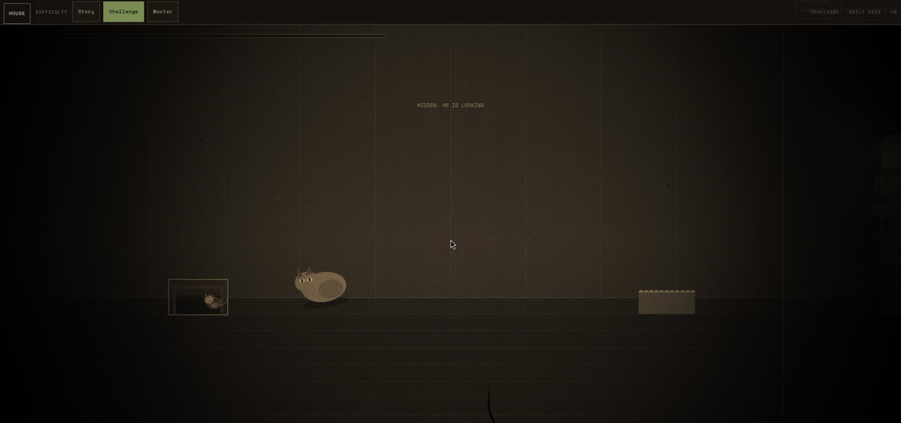 Gameplay still from Big Cat, saved for this sit