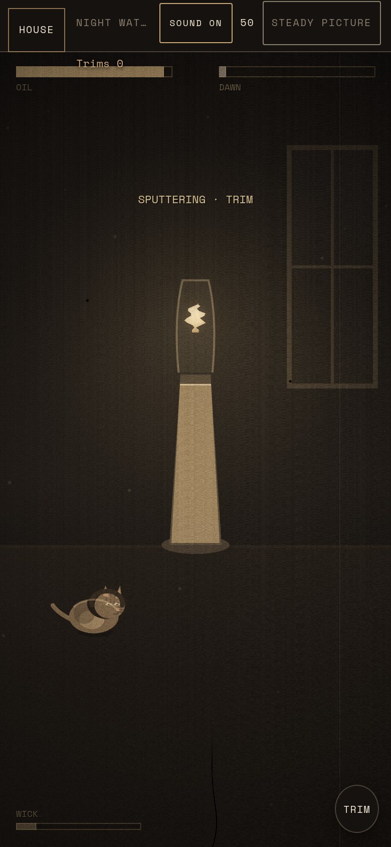 Gameplay still from Night Watch, saved for this sit
