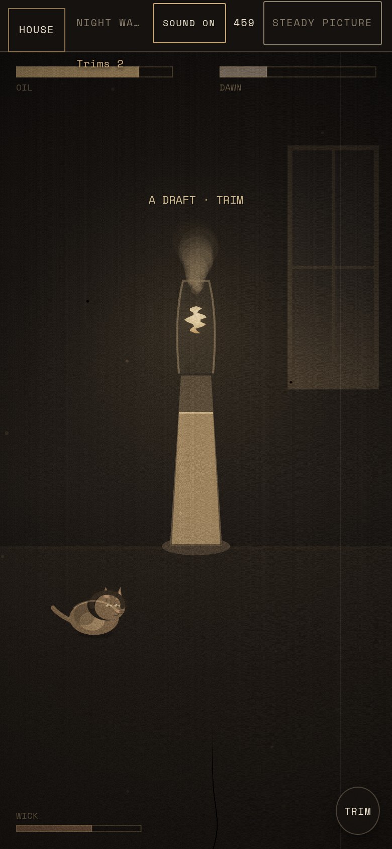 Gameplay still from Night Watch, saved for this sit